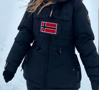 Chaqueta Geographical Norway Negra