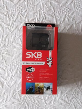 Cámara GoPro Deportiva SK8 Cam 4K Plus