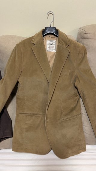 Chaqueta Zara de pana marrón Talla L