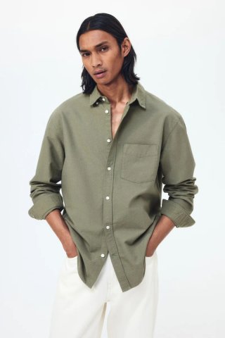 Camisa Zara de Algodón