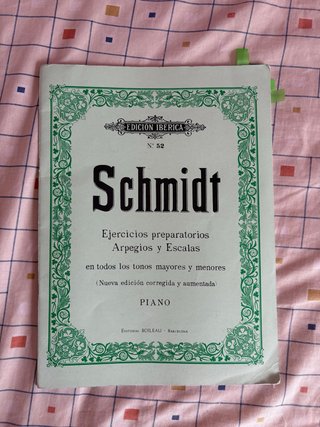 Pack Libros de Piano: Hanon y Schmidt
