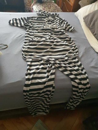 Disfraz de Prisionero a Rayas