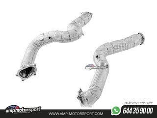 DOWNPIPES ALPHA COMPETITION PARA AUDI RS6 C7 / RS7 C7 2012-2019 - 4.0 TFSI - ANTITÉRMICO
