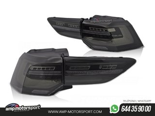 PILOTOS FULL LED AHUMADOS PARA VOLKSWAGEN GOLF MK8 2019-2024