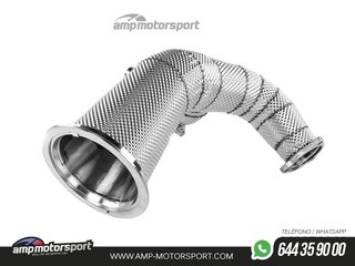 DOWNPIPE ALPHA COMPETITION PARA AUDI S4 / S5 B9 2016-2021 - 3.0 TFSI - ANTITÉRMICO