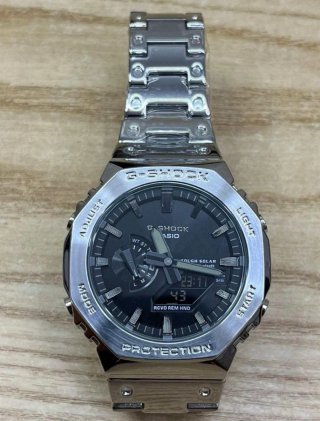 Reloj Casio G-Shock GA-2100 Metálico con ticket