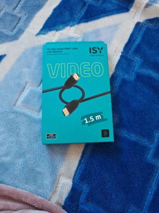 Cable HDMI 4K ISY 1,5m
