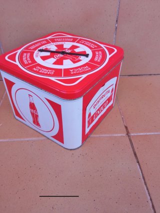 Caja Metálica Coca-Cola