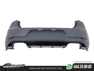 PARAGOLPES TRASERO PARA VOLKSWAGEN GOLF MK7 2012-2017 LOOK GOLF MK7.5 R