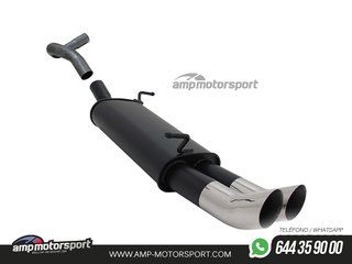 ESCAPE DEPORTIVO NOVUS PARA SEAT IBIZA 6L 2002-2008
