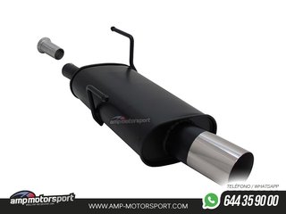 ESCAPE DEPORTIVO NOVUS PARA PEUGEOT 206 3P/5P/ CC 1998-2009