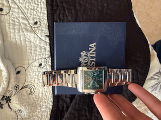 Reloj Festina Plateado y Verde