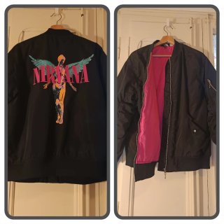 Chaqueta Bomber Nirvana
