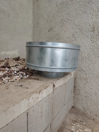 Sombrerete Antirrevocante Chapa Galvanizada