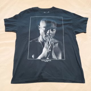 Camiseta Tupac Shakur Negra