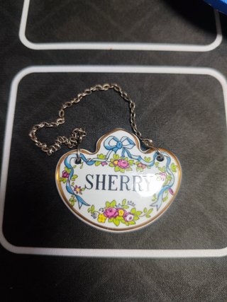Etiqueta para Licor Sherry Coalport Vintage