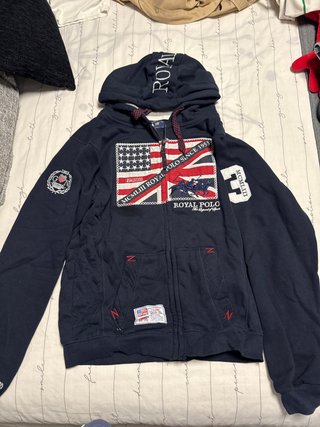 Sudadera Royal Geographical Norway Azul