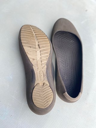 Bailarinas Crocs Marrones Talla 39