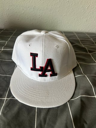 Gorra Blanca LA