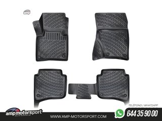 ALFOMBRILLAS DE GOMA RIZLINE PARA VOLKSWAGEN TOUAREG 2010-2018