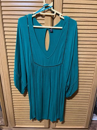 Vestido Túnica Bohemio Kiabi Verde