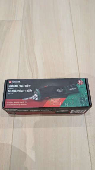 Soldador Recargable Parkside PLKA 4 A2