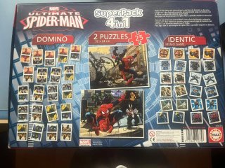 SuperPack 4 en 1 Spider-Man Educa