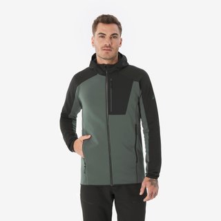 Chaqueta polar de  montaña y trekking concapucha Hombre