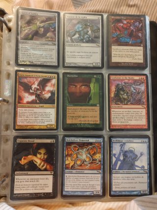Lote +400 Carte Magic MTG in Album 2003
