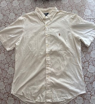 Camisa Polo Ralph Lauren Blanca