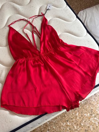 Lencería roja talla M