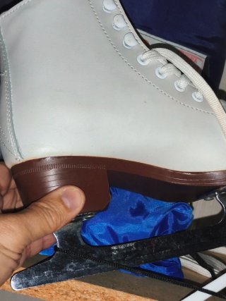 Patines de Hielo Blancos