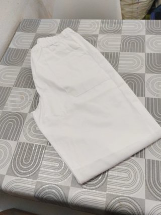 Pantalón Sanitario Blanco Talla M