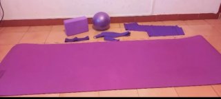 Pack Yoga y Pilates Morado