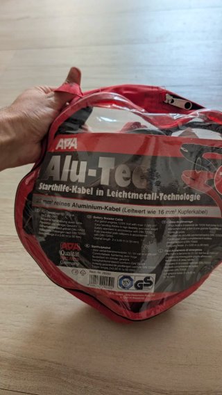 Cables de arranque APA Alu-Tec