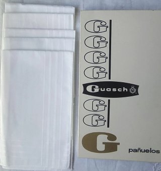 Set de Pañuelos Guasch Blancos