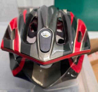 Casco de Ciclismo LocWell Rojo y Negro