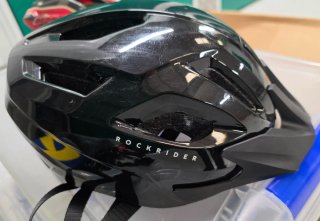 Casco de Bicicleta Rockrider Negro