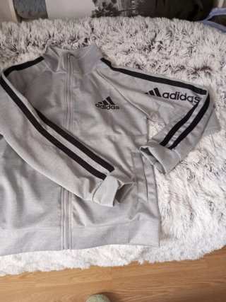 Chaqueta y pantalón de Chándal Adidas Gris