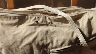 Bolso American Vintage de Lona Beige