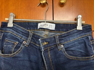Pantalón vaquero Pull&Bear azul