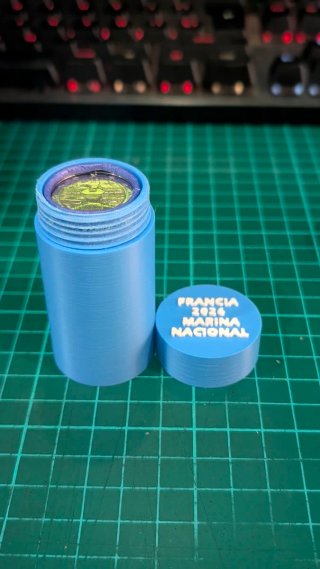 Cartucho para Monedas Conmemorativas 2€