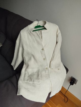 Chaqueta Color Crema