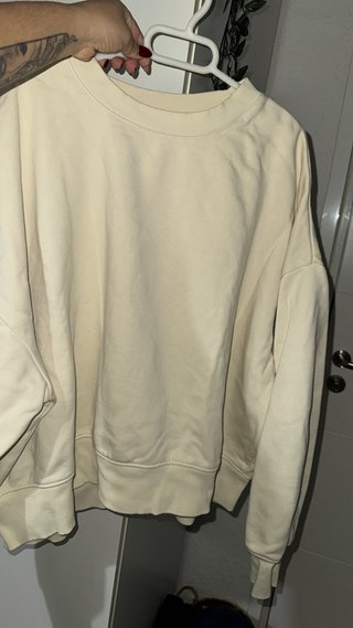 Sudadera Beige Oversize