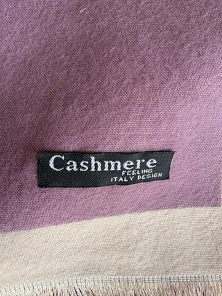 Bufanda Pashmina.  Cashmere feeling Italy design