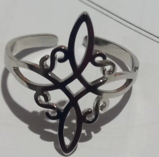 Anillo Ajustable Plateado