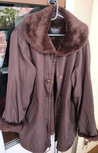 Chaquetón Marrón Talla XL
