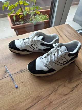 Zapatillas New Balance 550 Blanco y Negro