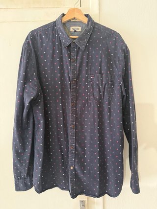Camisa Tommy Hilfiger Azul Talla XL