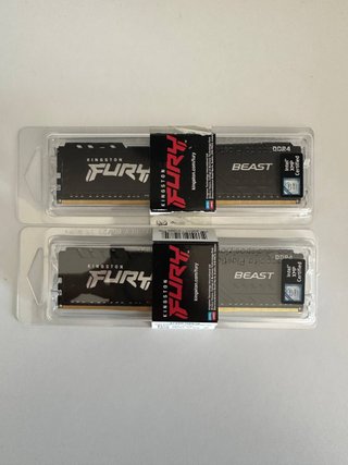 RAM Kingston FURY DDR4 32GB (16x2) 3200 MHz CL16